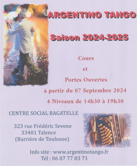 Association tango argentin Bordeaux